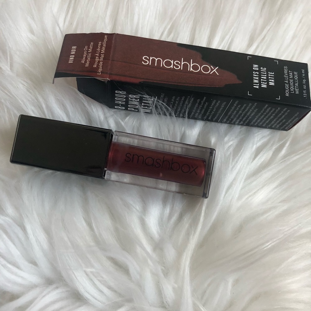 Smashbox Always on Metallic Lipstick-Vino Noir🍇